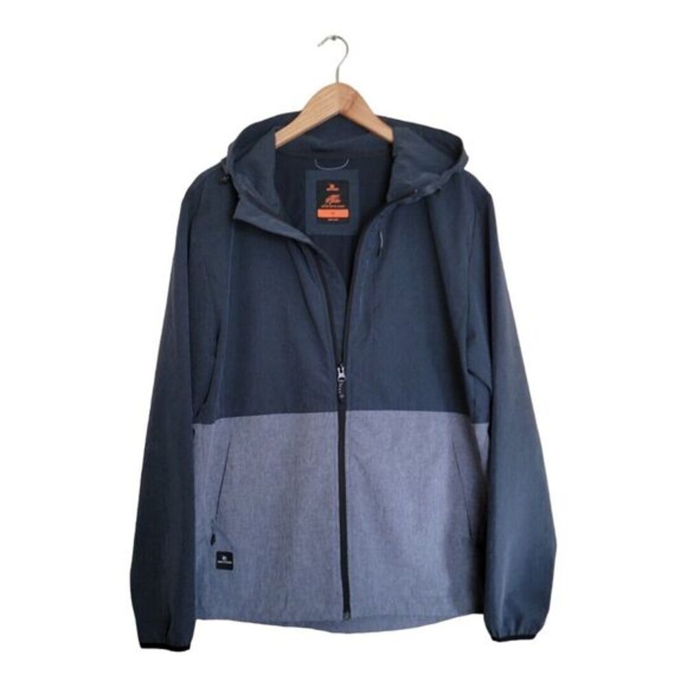 Rip Curl Two-Tone Gray Lightweight Jacket